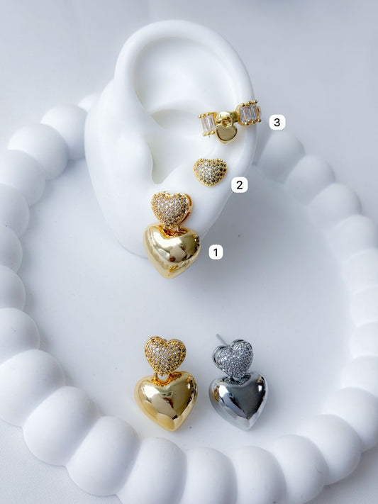 Aretes y Earcuff Albert