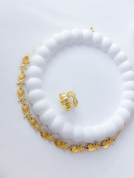 Collar y Pulsera Mar